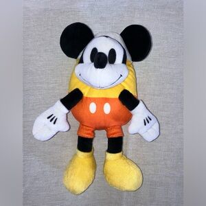 NWT Mickey Mouse Halloween Candy Corn Plush